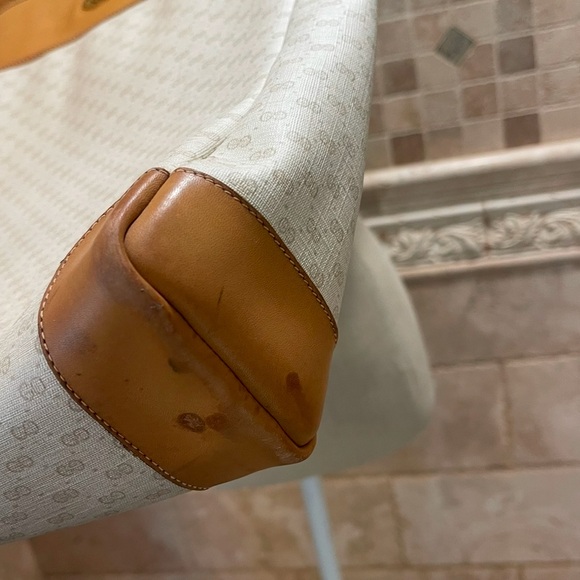 VINTAGE Gucci Monogram Tote Bag - Picture 6 of 13